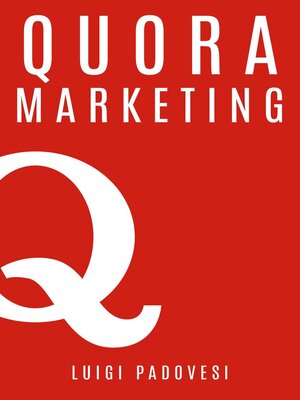 cover image of Quora Marketing